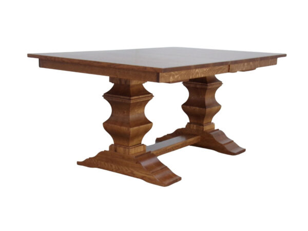 Edison Double Pedestal Table