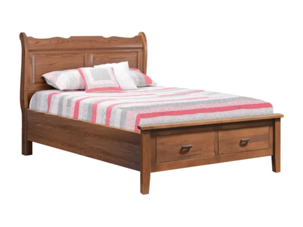 Berkshire Bed with Footboard Storage