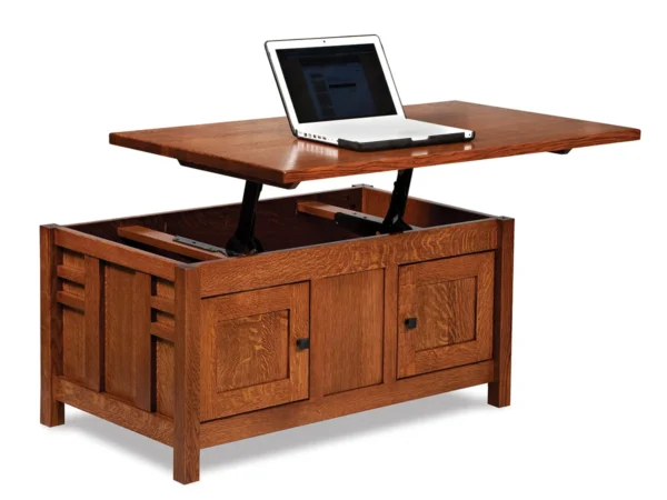 Kascade Enclosed Lift Top Coffee Table