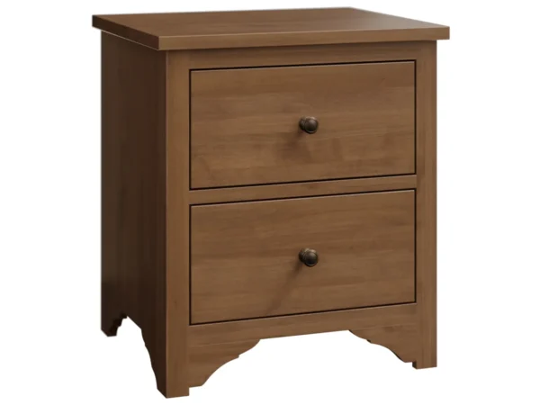 Heritage Farmhouse 2 Drawer Nightstand