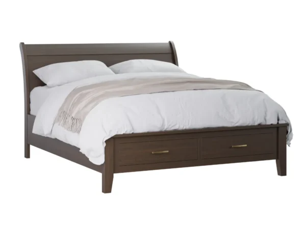 Lakeside Bed with Storage Footboard
