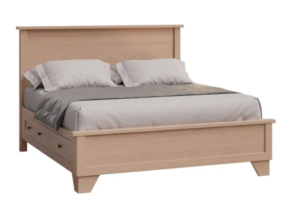 Monterey Bed with Side Storage