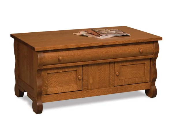 Old Classic Enclosed Coffee Table