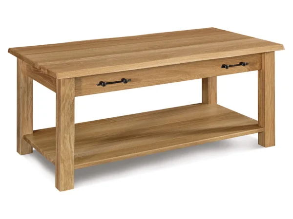 Timbra Coffee Table with Ocean Wave Edge