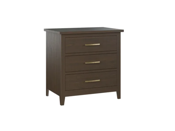 Lakeside 3 Drawer Bedside Chest
