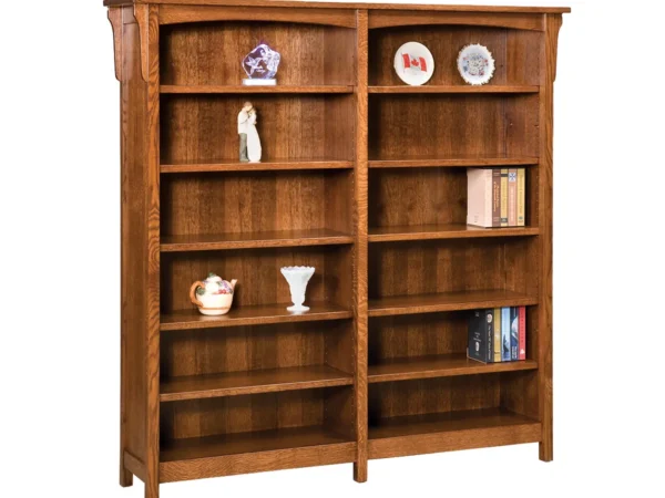 Bridger Mission Double Bookcase