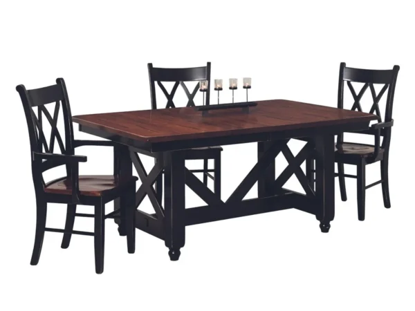Renaissance Double Pedestal Table