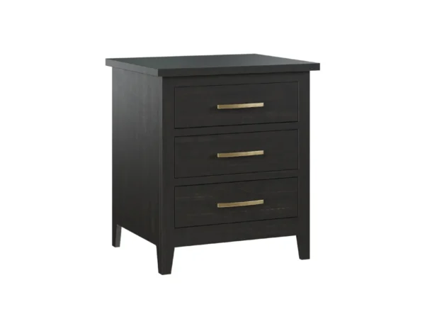 Lakeside 3 Drawer Nightstand