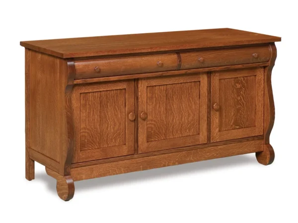 Old Classic Sleigh Media Stand - 60"W