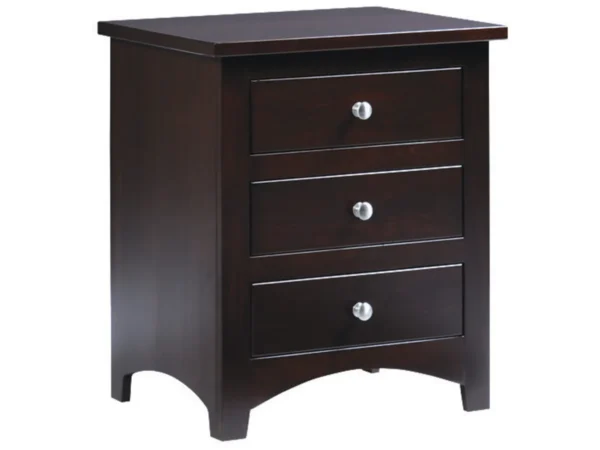 Ellington 3 Drawer Nightstand