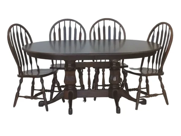 Tulip Double Pedestal Table