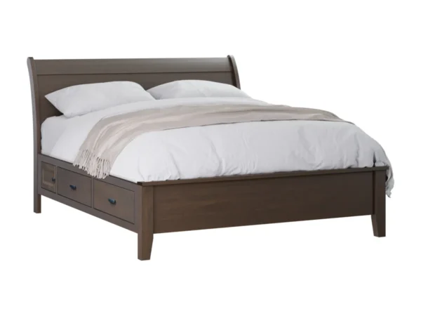 Lakeside Bed with Side Storage