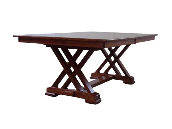 Exodus Double Pedestal Table