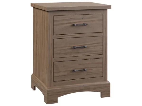 Yorkshire 3 Drawer Nightstand