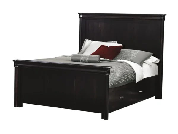 Highland Ridge Bed with Storage Rails