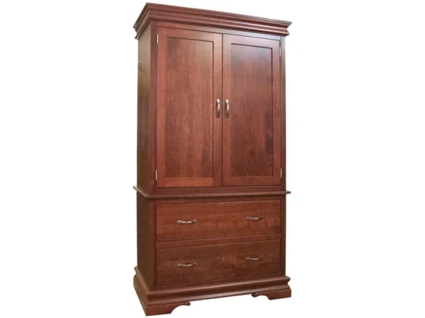 Heirloom Sleigh Armoire