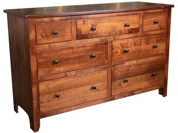 Shaker 7 Drawer Dresser