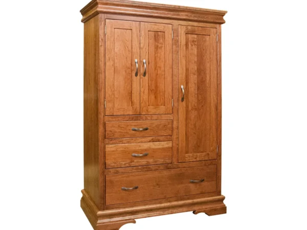Heirloom Sleigh 43" Chifferobe