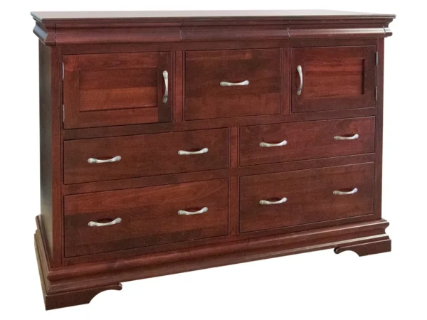 Heirloom Sleigh Mule Dresser