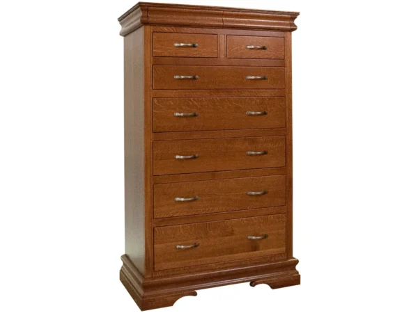 Heirloom Sleigh 7 Drawer Chest