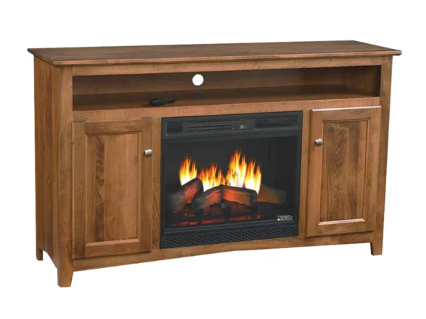 Linwood 55" TV Console with Fireplace