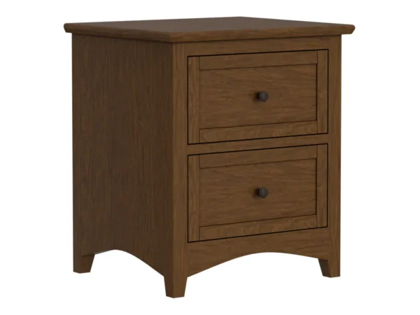 Cedar Hollow 2 Drawer Nightstand