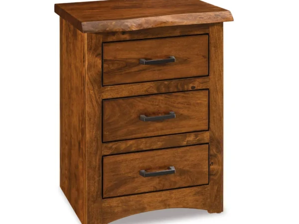 Live Wood 3 Drawer Nightstand
